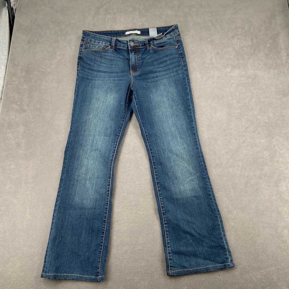 Eunina Bootcut Jeans Womens 13 Blue‎ Denim Stretch Imogen Mid-Rise Regular Fit